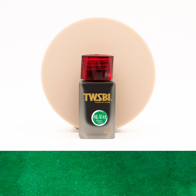 Twsbi 1791 Forest Green Ink Bottle 18 ml