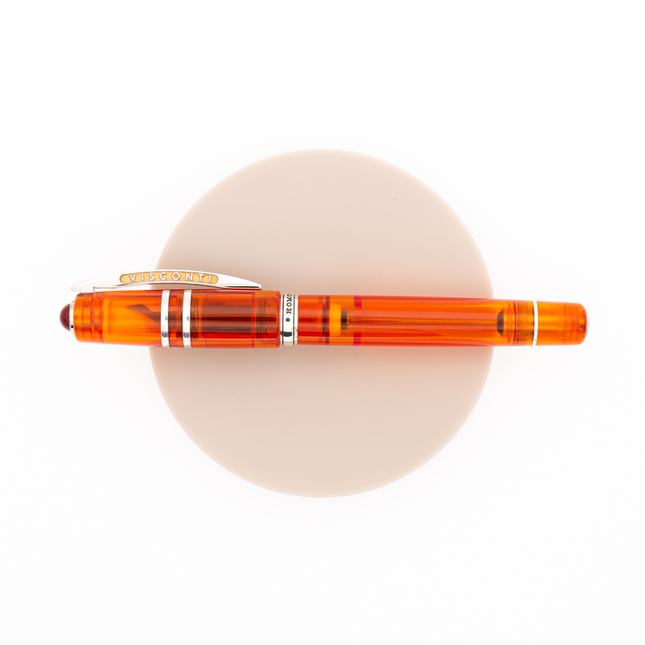 Visconti Homo Sapiens Demo Stones Fountain Pen Mandarin Garnet