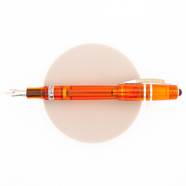 Visconti Homo Sapiens Demo Stones Fountain Pen Mandarin Garnet