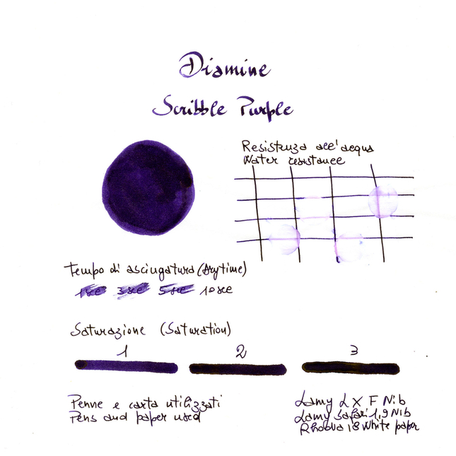 Diamine Scribble Purple Inchiostro 30 ml