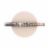 Leonardo Momento Zero Grande Mosaico Fountain Pen Chiaroscuro & Rhodium