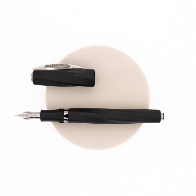 Visconti Divina Matte Fountain Pen Black