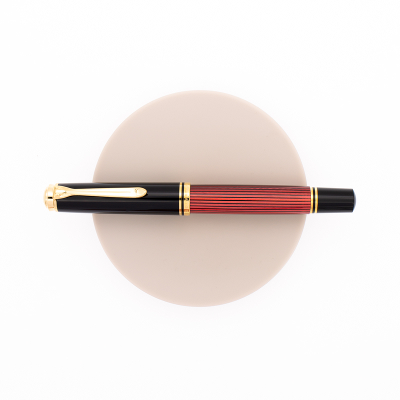 Pelikan Souveran M800 Fountain Pen Black-Red