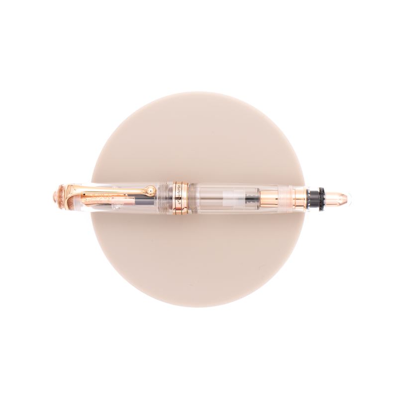 Aurora 88 Fountain Pen Rose Gold Demonstrator Limited Edition