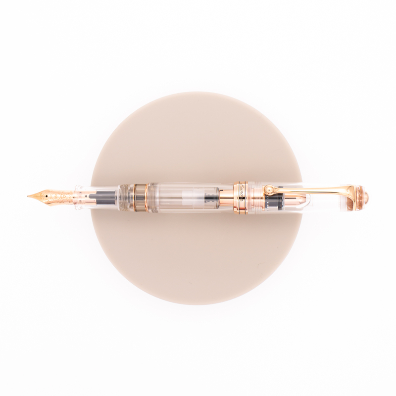 Aurora 88 Fountain Pen Rose Gold Demonstrator Limited Edition