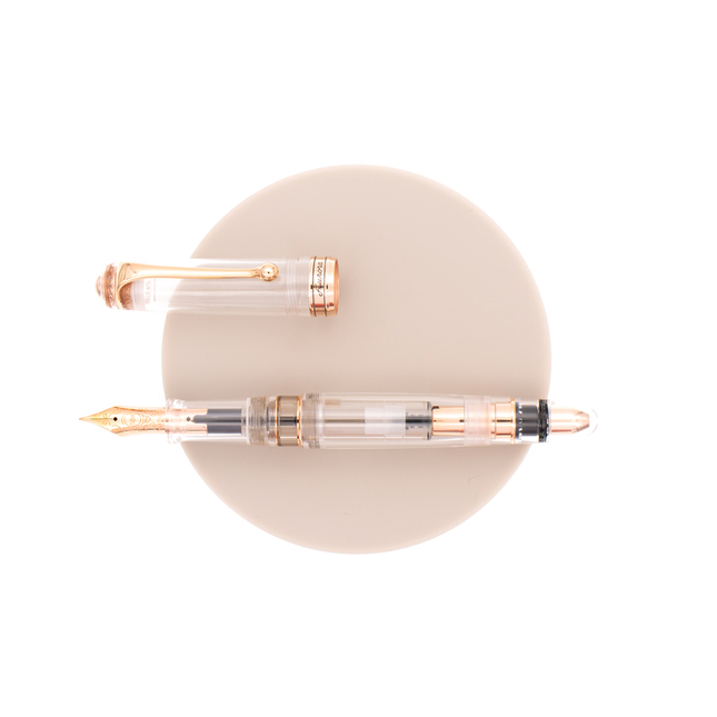 Aurora 88 Fountain Pen Rose Gold Demonstrator Limited Edition