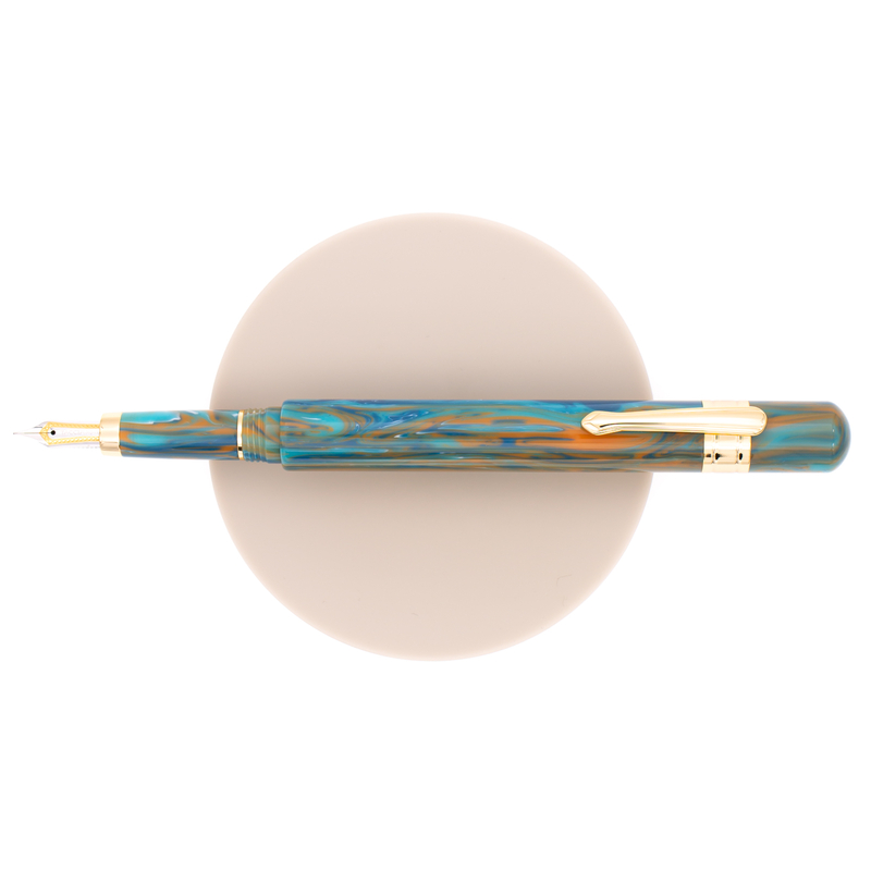 Taccia Covenant Fountain Pen Blue Apatite