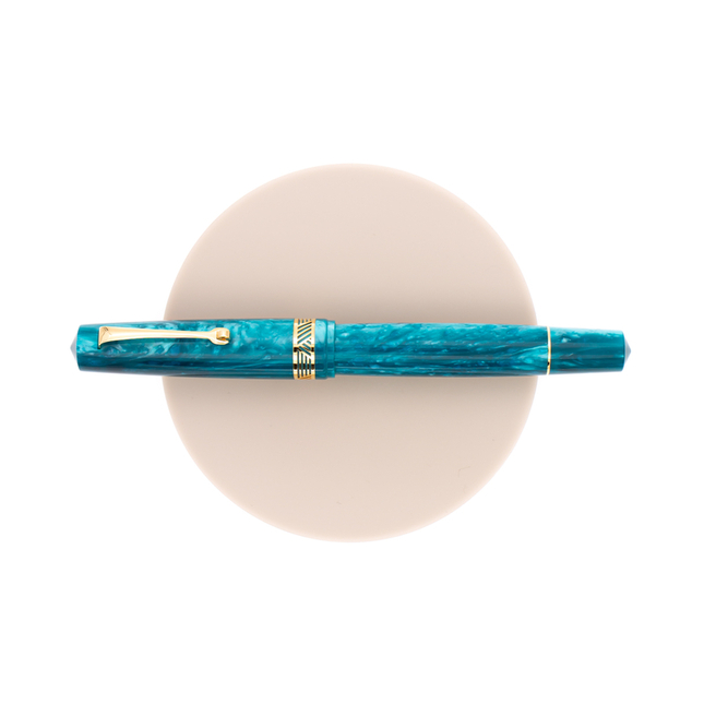 Leonardo Momento Magico 2022 Fountain Pen Emerald Green & Gold