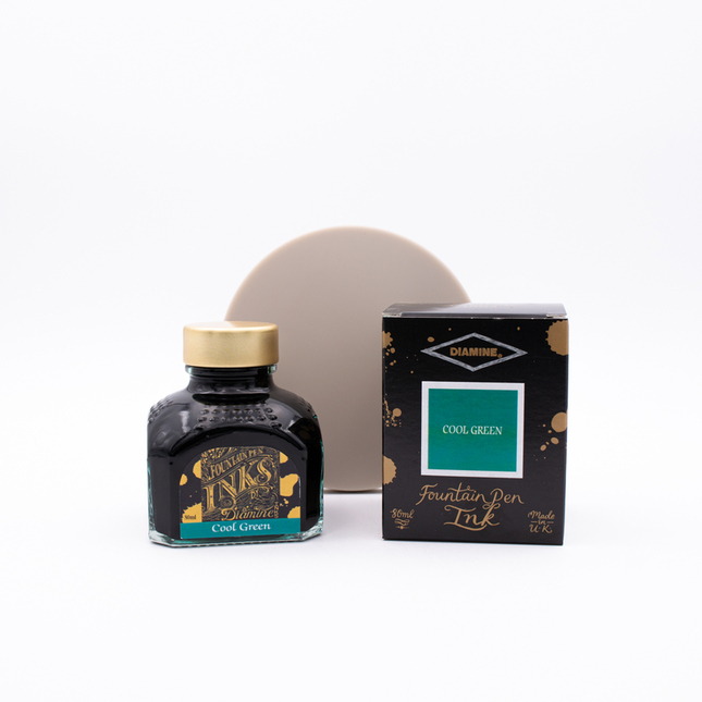 Diamine Cool Green Ink Bottle 80 ml