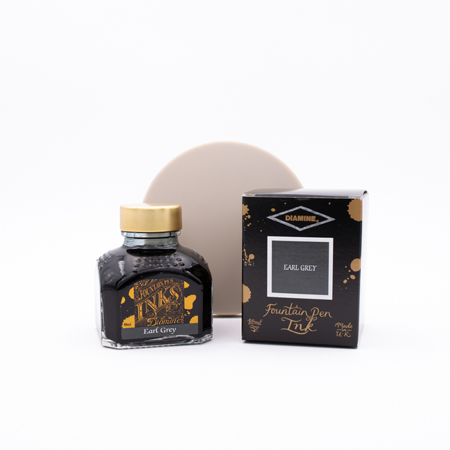 Diamine Earl Grey Ink Bottle 80 ml