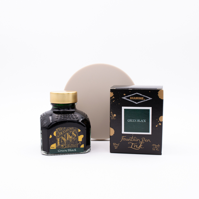 Diamine Green Black Inchiostro 80 ml