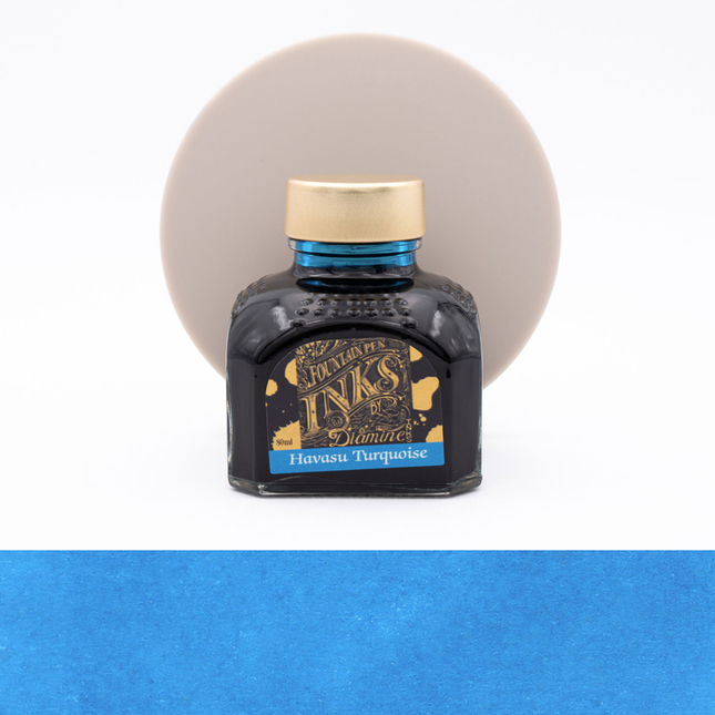 Diamine Havasu Turquoise Ink Bottle 80 ml