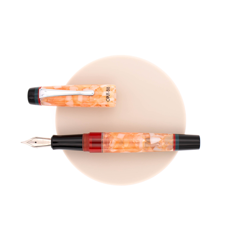 Opus 88 Minty Fountain Pen Orange