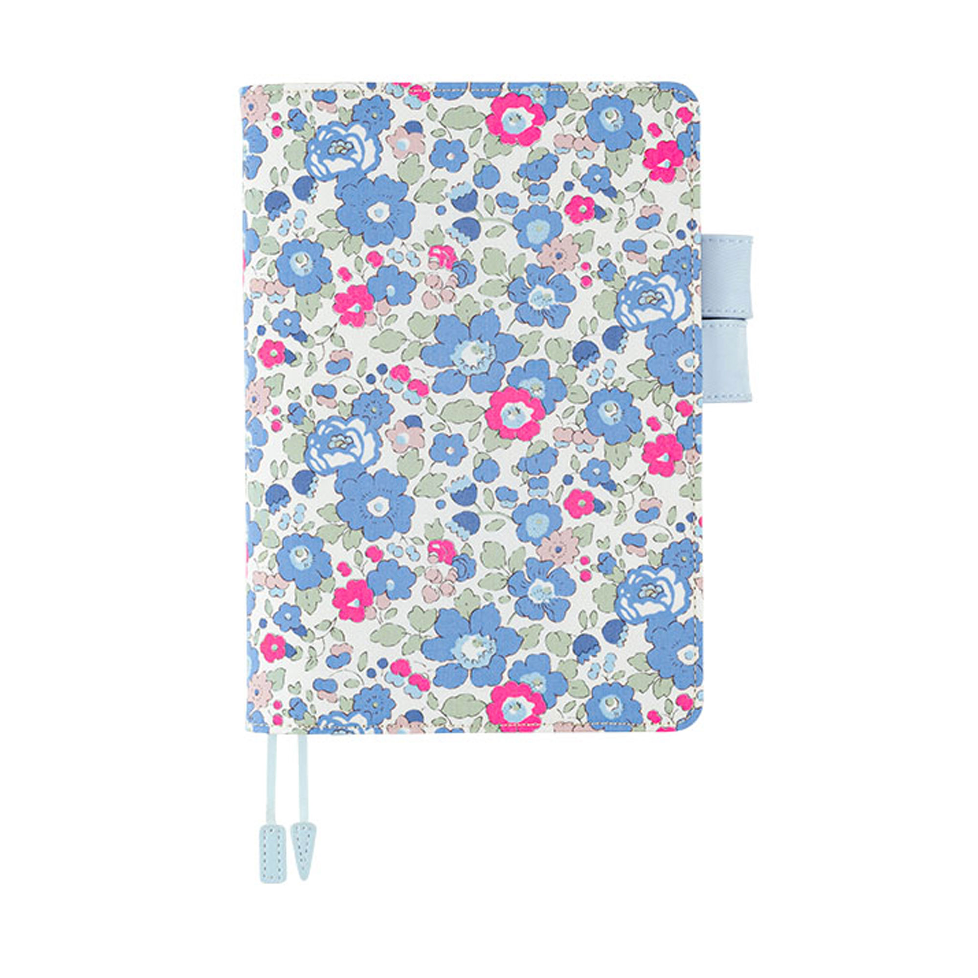 Hobonichi Techo Cousin Cover [A5 Cover Only] Liberty Fabrics: B (Neon  Blue)