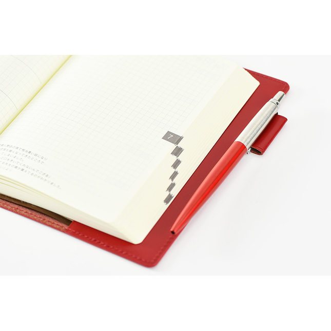 Hobonichi Cover in Pelle (Natural) per Agenda 5 Anni A6