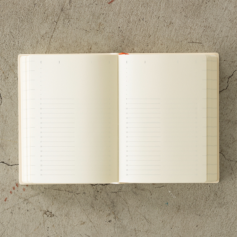 MD Paper Notebook Diary 1 day 1 page 2023 Daily A6