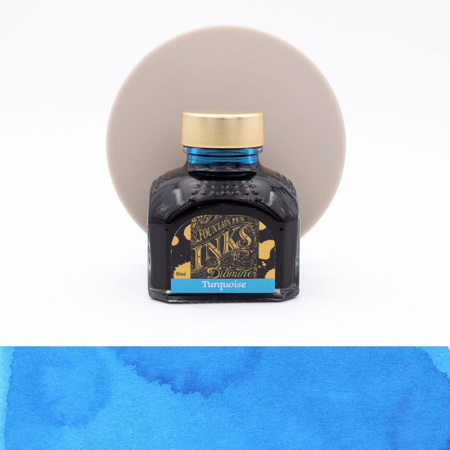 Diamine Turquoise Ink Bottle 80 ml