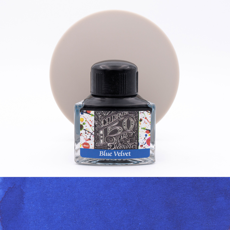 Diamine 150th Anniversary Blue Velvet Ink Bottle 40 ml