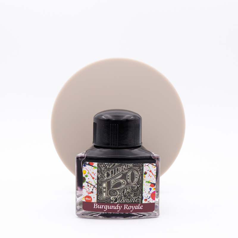 Diamine 150th Anniversary Burgundy Royale Ink Bottle 40 ml