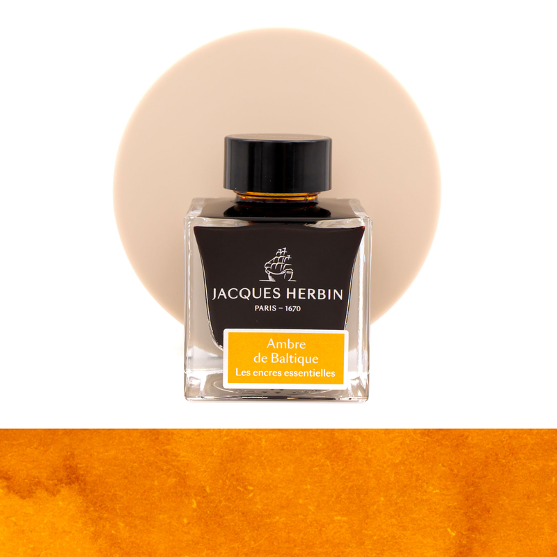 Jacques Herbin Ambre de Baltique Ink Bottle 50 ml