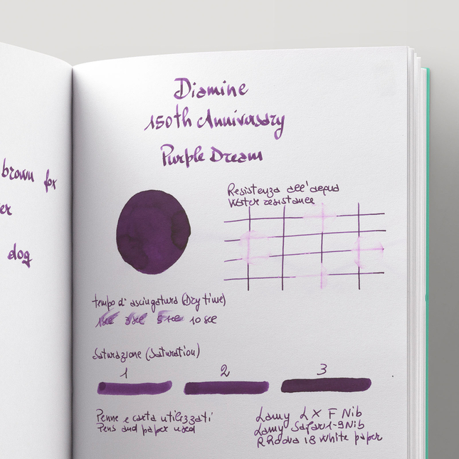 Diamine 150th Anniversary Purple Dream Inchiostro 40 ml