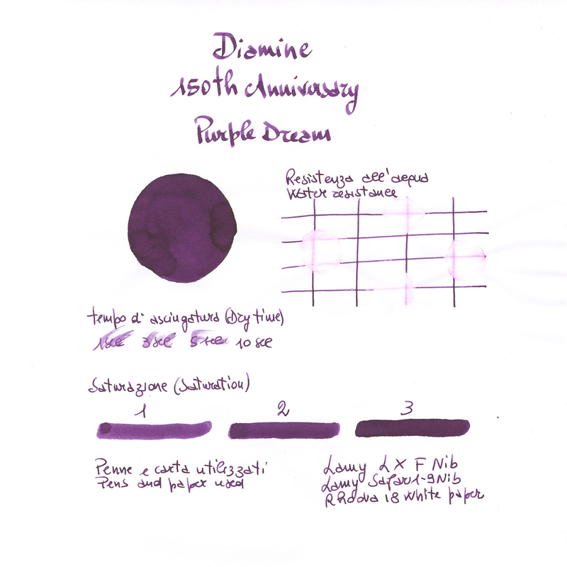 Diamine 150th Anniversary Purple Dream Inchiostro 40 ml