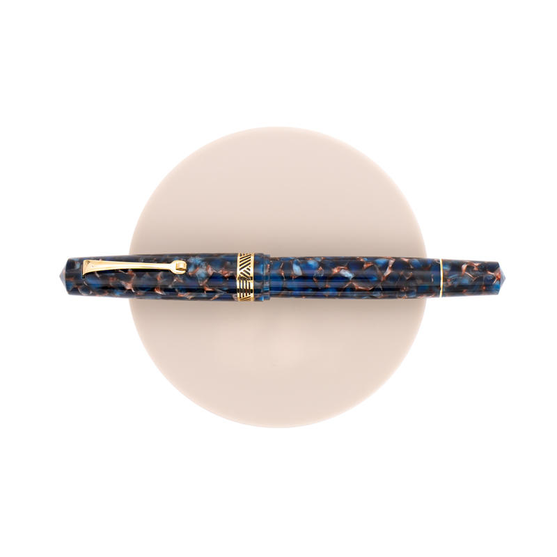 Leonardo Momento Magico Fountain Pen Pietra Salata & Gold