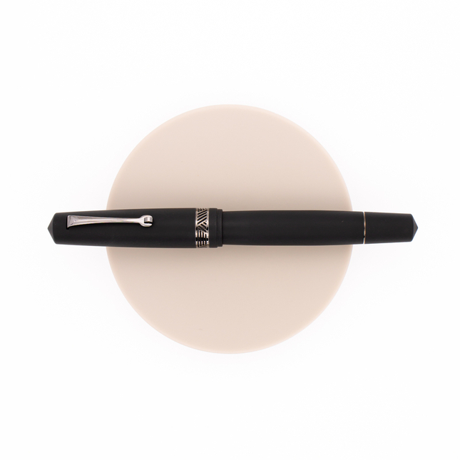 Leonardo Momento Magico Fountain Pen Black Soul Matte & Ruthenium