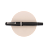 Leonardo Momento Magico Fountain Pen Black Soul Glossy & Rhodium