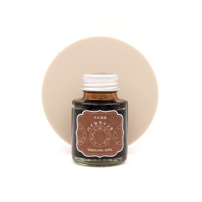 Guitar Taisho Roman Traveling Sepia Ink Bottle 40 ml