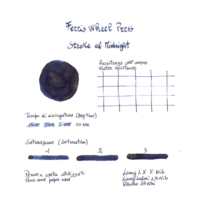 Ferris Wheel Press Stroke of Midnight Inchiostro 38 ml