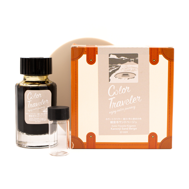 Color Traveler Kanonji Sand Beige Ink Bottle 30 ml