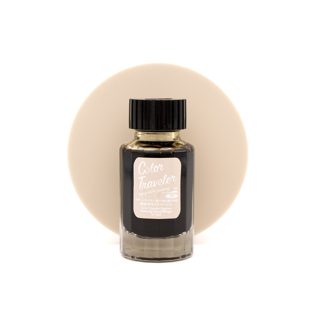 Color Traveler Kanonji Sand Beige Ink Bottle 30 ml