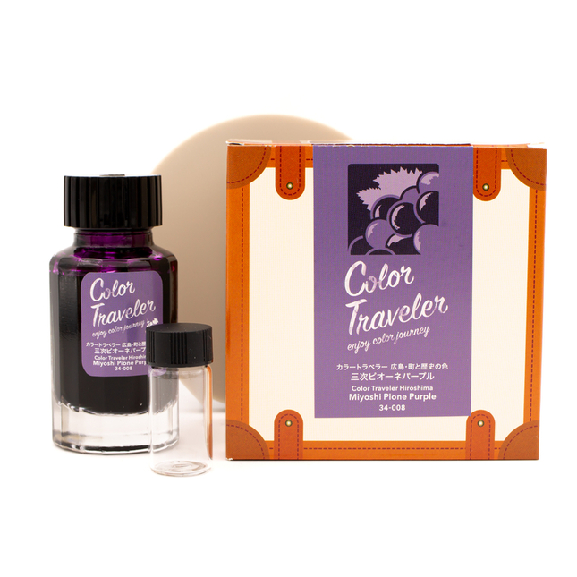 Color Traveler Miyoshi Pione Purple Inchiostro 30 ml