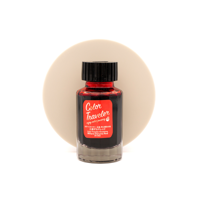 Color Traveler Mihara Daruma Red Inchiostro 30 ml