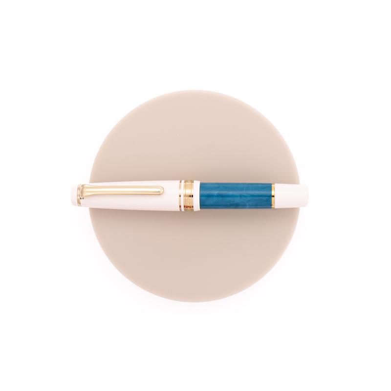 Sailor ProGear Slim Mini Rencontre Fountain Pen Bleu Ciel