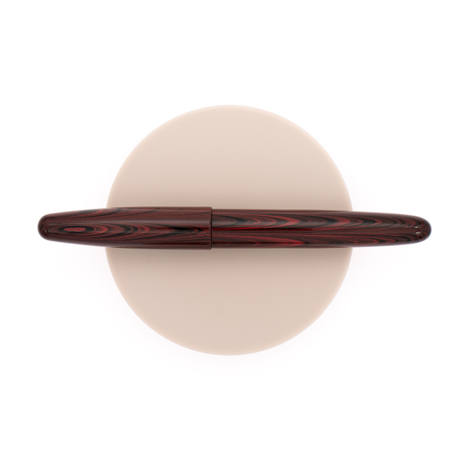 Wancher Dream Pen True Ebonite Penna Stilografica Marble Red & Oro