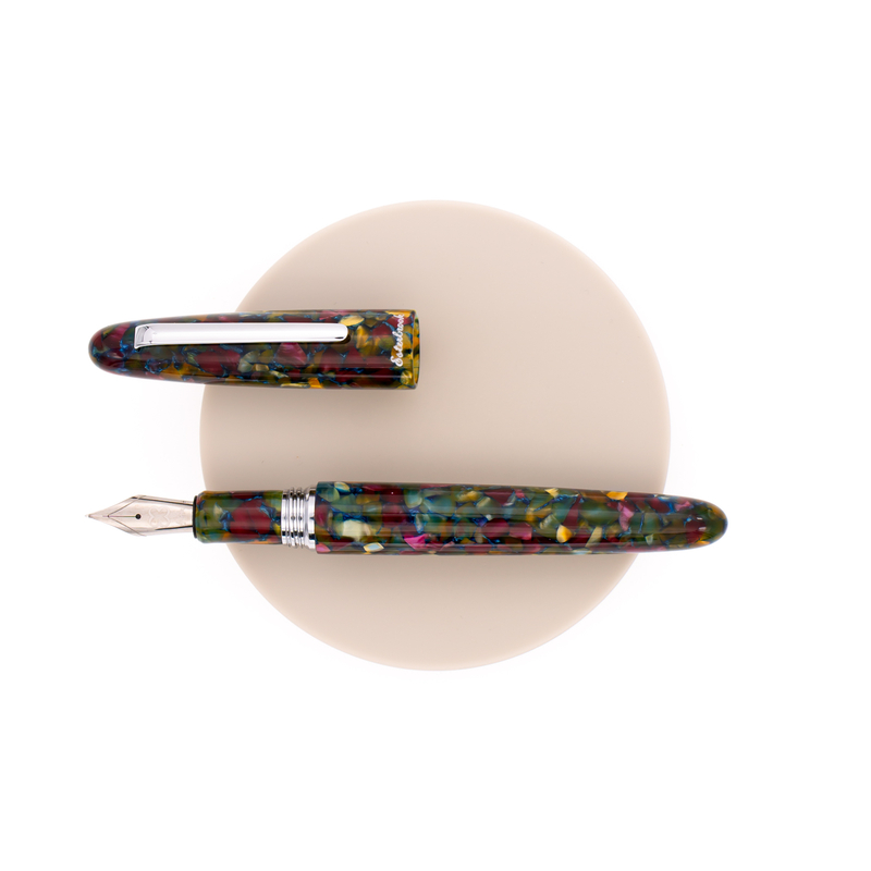 Esterbrook Estie Oversized Fountain Pen Botanical Garden & Rhodium