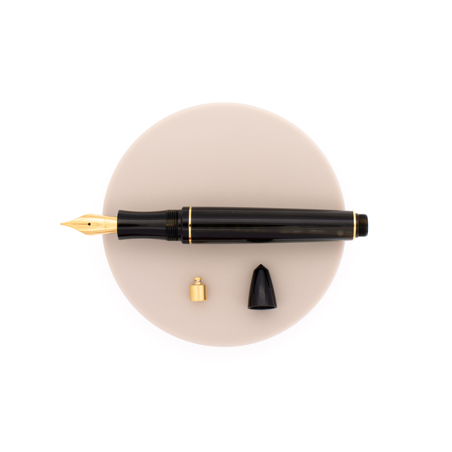 Delta Write Balance Fountain Pen Green & Gold