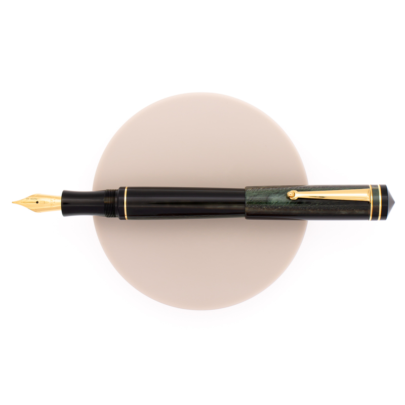 Delta Write Balance Penna Stilografica Verde & Oro