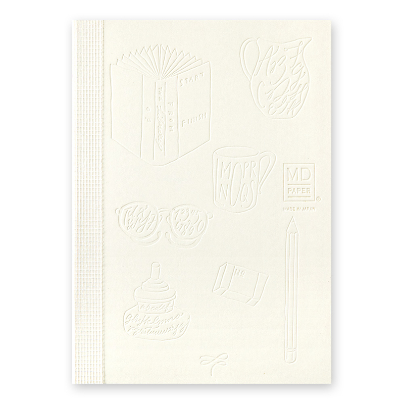 Md Paper 15th Artist Collaboration Notebook A6 Blank Mikiko Ayamiya