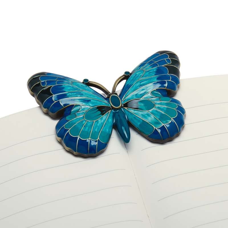 Esterbrook Butterfly Book Holder Fermapagina Teal