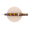 Leonardo Momento Zero Grande Mosaico Fountain Pen Anemone & Rhodium