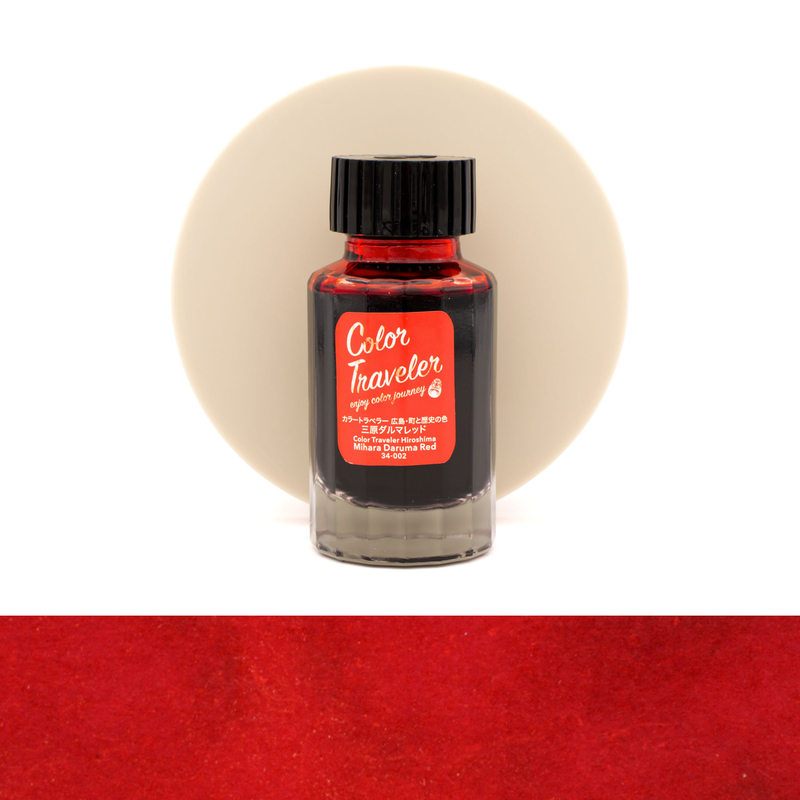 Color Traveler Mihara Daruma Red Inchiostro 30 ml