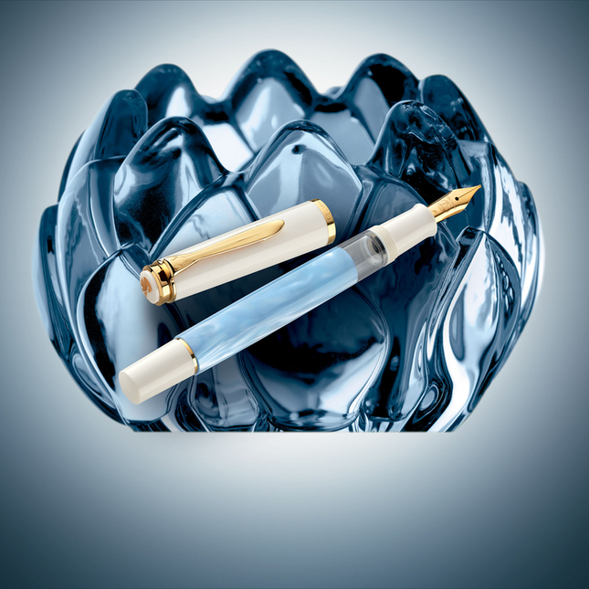 Pelikan M200 Penna Stilografica Pastel Blue Edizione Speciale