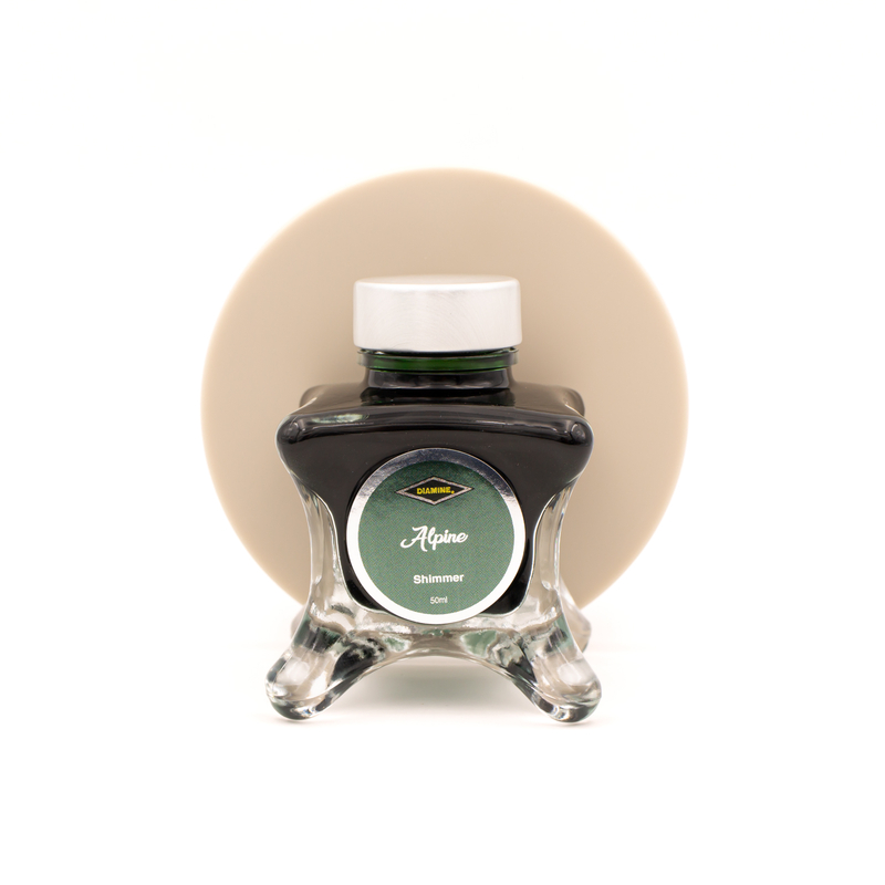 Diamine Inkvent Alpine Inchiostro 50 ml Green Edition Shimmer