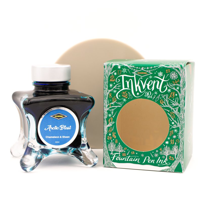 Diamine Inkvent Artic Blast Inchiostro 50 ml Green Edition Chameleon & Sheen