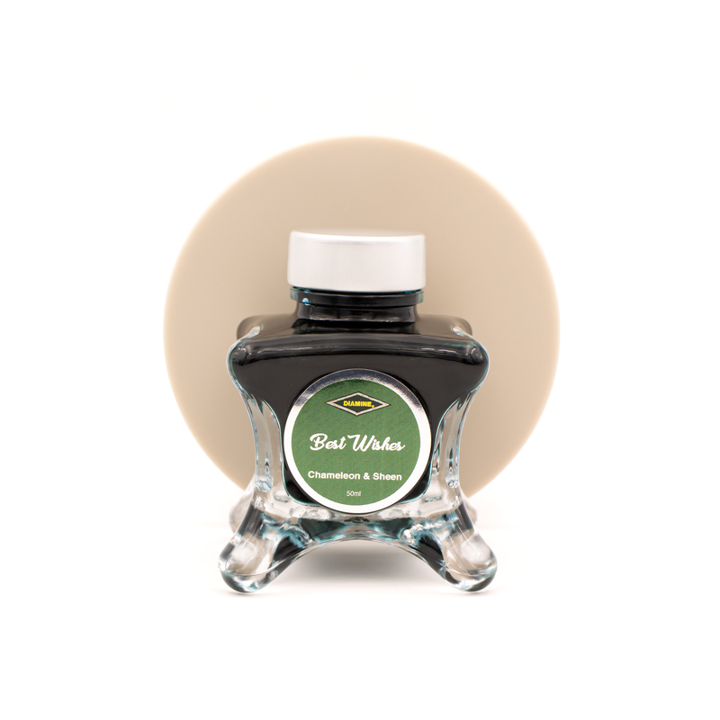 Diamine Inkvent Best Wishes Inchiostro 50 ml Green Edition Chameleon & Sheen