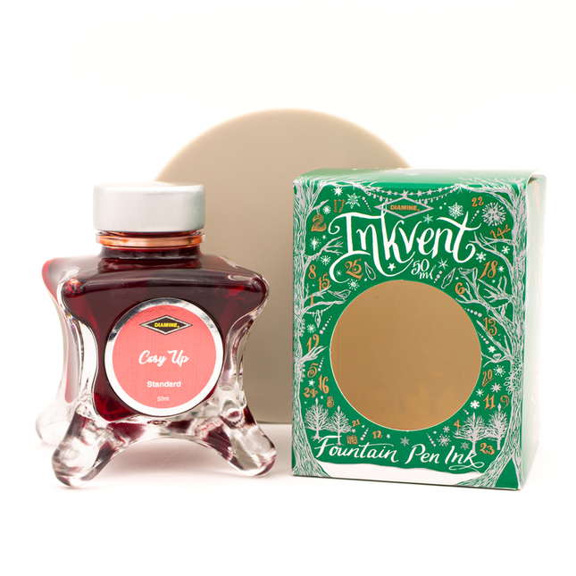 Diamine Inkvent Cosy Up Ink Bottle 50 ml Green Edition