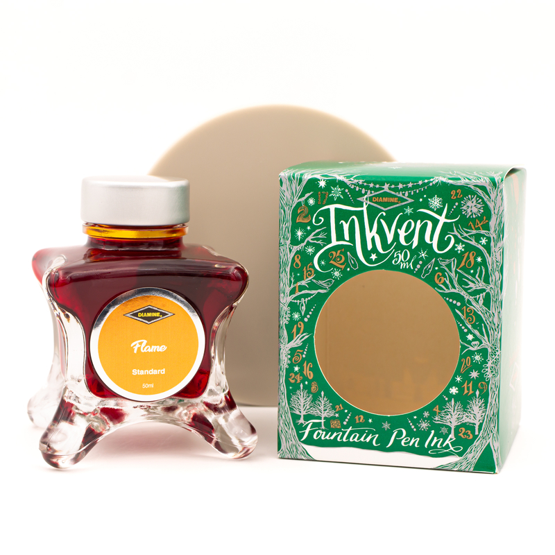 Diamine Inkvent Flame Inchiostro 50 ml Green Edition